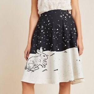 Corey Lynn Calter X Anthropologie, Wonderland Midi Skirt, Small/Medium